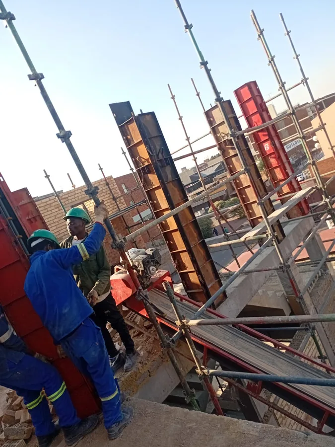 Residential complex civil construction